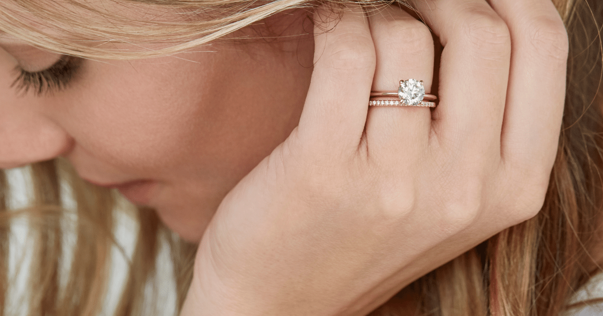 The Stacked Wedding Rings Trend: Stack 'Em High