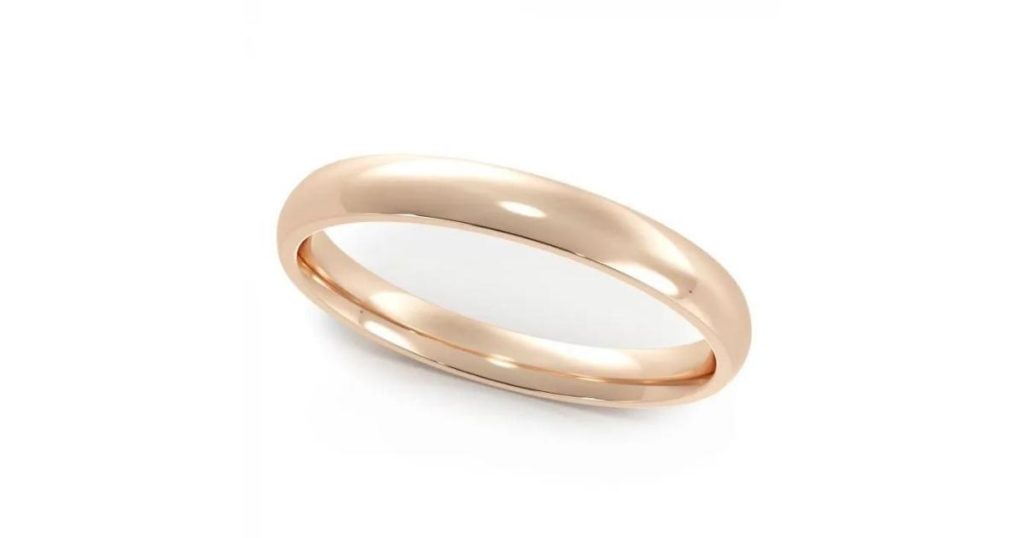 Clean Origin Classic Comfort Fit Band: types of wedding rings. 