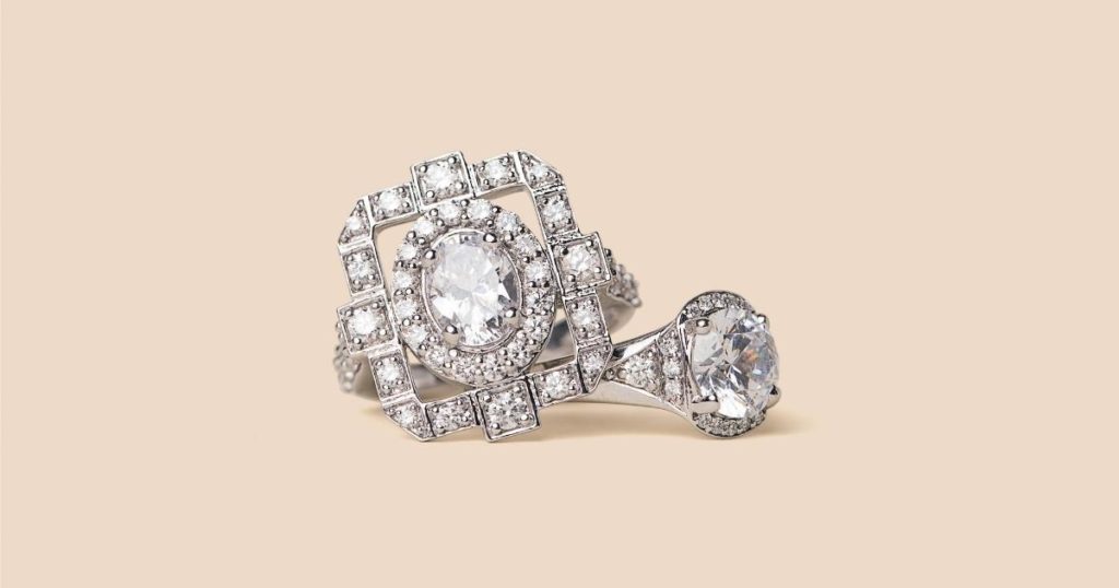 Art Deco-Inspired Engagement Rings