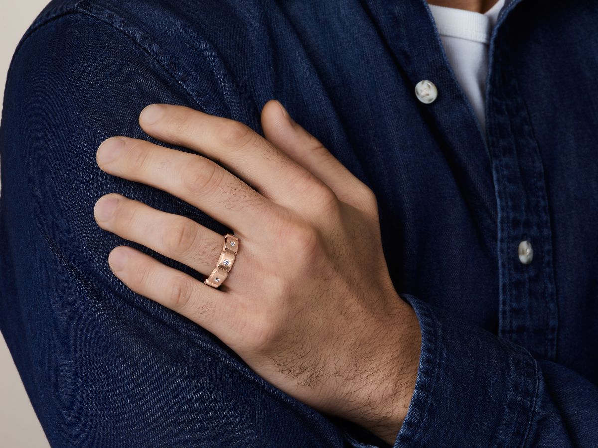 Do men wear engagement rings?