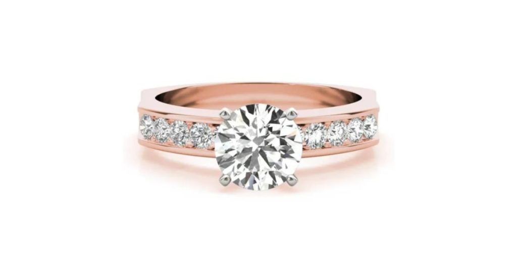 Perfect fit channel set grand ring. What is a certified diamond.