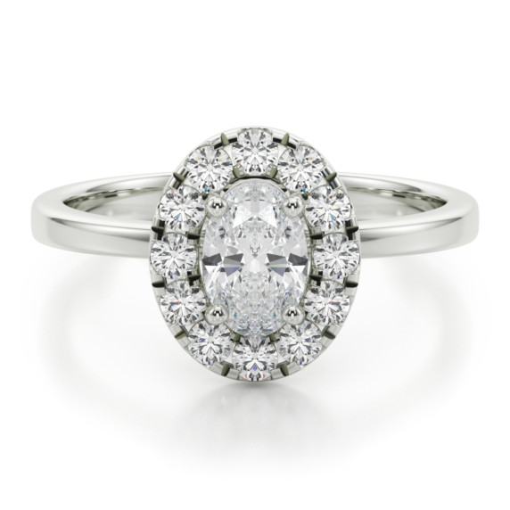 Oval promise rings best sale