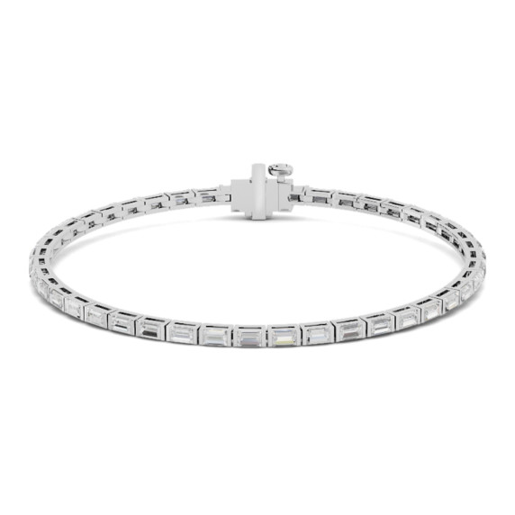2 1 2CT TW East West Baguette Tennis Bracelet Clean Origin