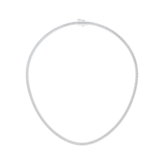 10 ct. tw. Round Tennis Necklace - Clean Origin