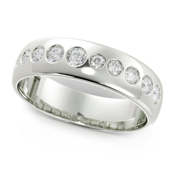 ½ ct. tw. 10 Stone Diamond Band - Clean Origin
