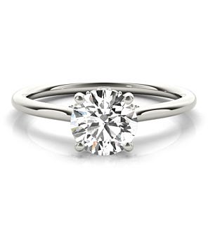 Holly Solitaire Ring