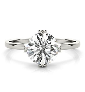 Jade Solitaire Ring