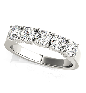 1 ct. tw. Trellis 5 Stone Diamond Ring