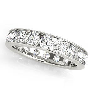 3.5mm Classic Channel Eternity Band
