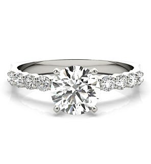 Perfect Fit Shared Prong Petite Ring