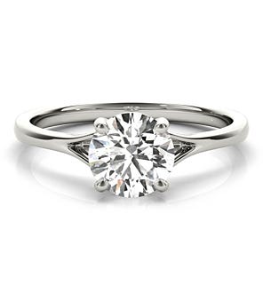 Lyra Solitaire Ring