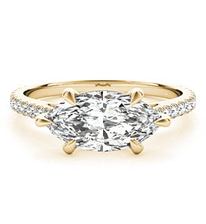 Arielle Ring 14K Yellow Gold Marquise
