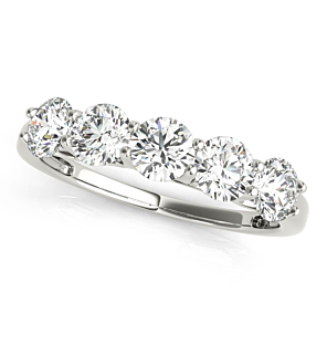1 1/2 ct. tw. Classic 5 Stone Band