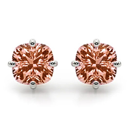 Cushion Pink Studs