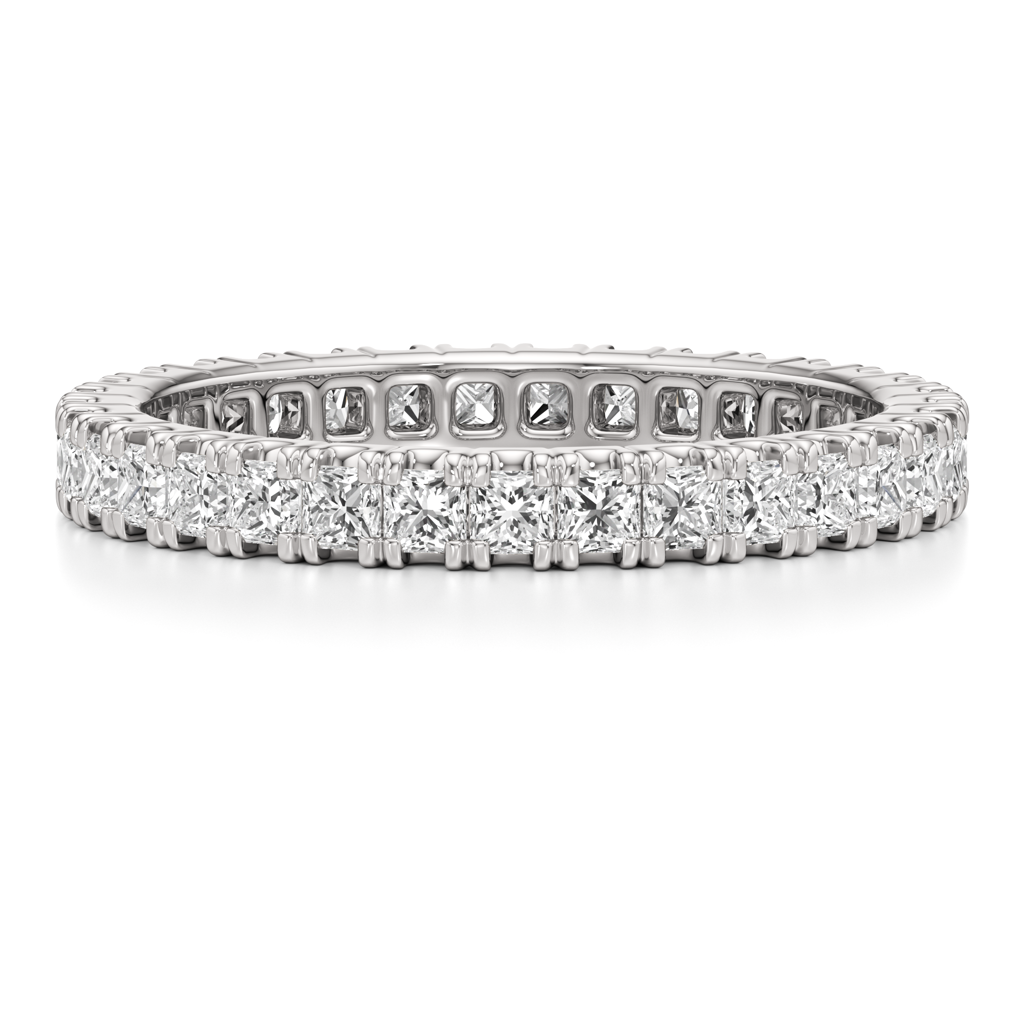 1 - 5 ct. Princess Eternity Band - Clean Origin