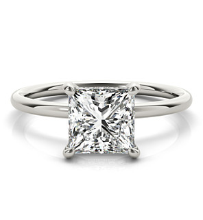 Quiet Beauty Princess Cut Ring
