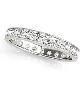 2.5mm Classic Channel Eternity Band