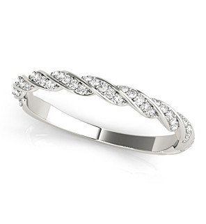 Entwined Diamond Ring