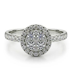 Esme Round Cluster Promise Ring