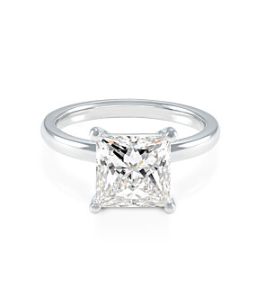 LGRVR03815P300GW80 3 ct. tw. Princess Lab Grown Diamond Solitaire Ring