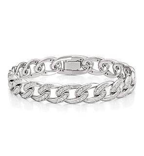 Round Cuban Link Fashion Bracelet