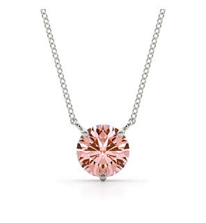 Round Pink Necklace