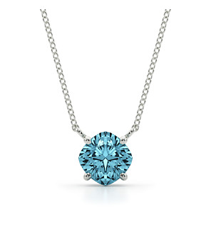 Cushion Blue Necklace