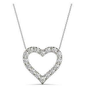 1 CT. TW. Perfect Heart Pendant - front
