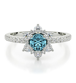 Delphinium Promise Ring