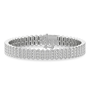 5 ct. tw. Geometric Bracelet
