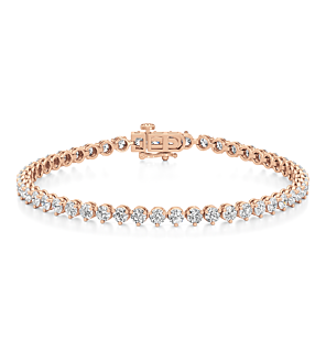 5 ct. tw. Petite Three-Prong Tennis Bracelet