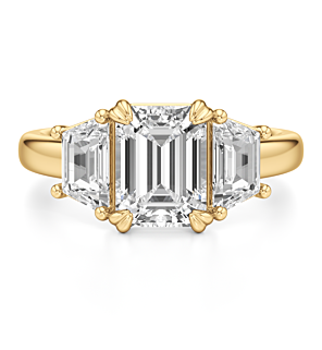 TXR06623-E-EM-14KY Salome Ring