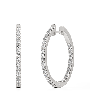 1 - 4 ct. Minimalist Hoops
