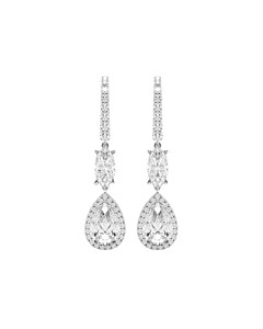 5 ct. tw. Pear Drop Earrings