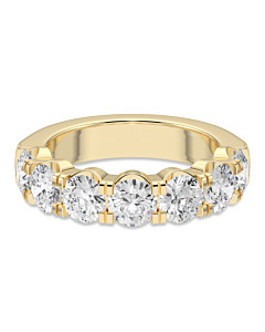4 ct. tw. Round 7 Stone Comfort Ring