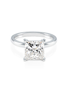LGRVR03815P300GW80 3 ct. tw. Princess Lab Grown Diamond Solitaire Ring