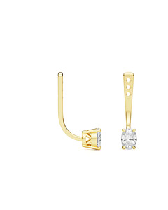 1/3 ct. tw. Oval Soho Earring Jackets