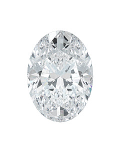 4 ct. Oval Lab Created Diamond