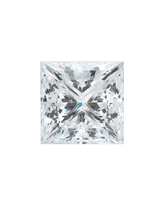 3 ct. Princess Lab Created Diamond