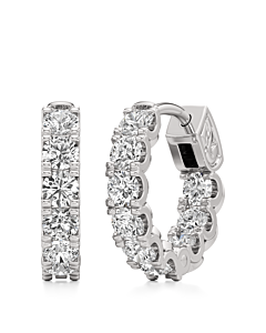 1 - 5 ct. Inside Out Huggies Earrings