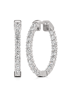 1 - 4 ct. Classic Inside-Out Hoop Earrings