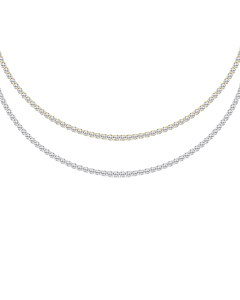 KJN19354 7 ct. tw. Straight Line Tennis Necklace