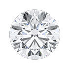 Round Lab Created Diamond